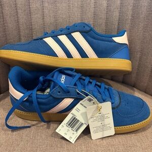 Adidas women's Blue and Pink Sneakers